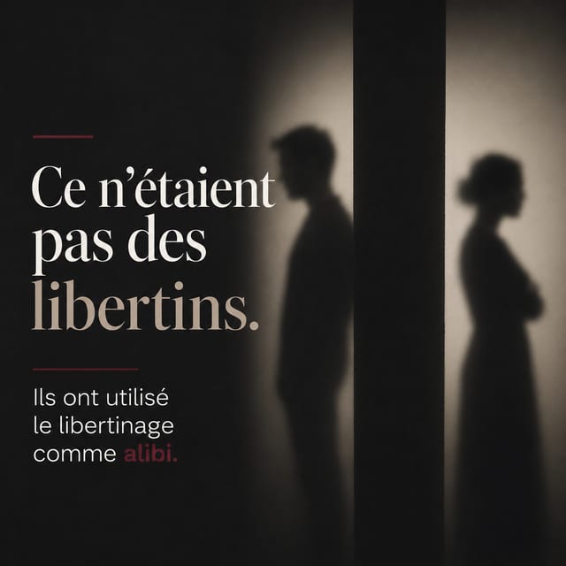 À propos de l’affaire Wyylde : pourquoi le libertinage ne peut jamais servir d’alibi à la violence, et pourquoi le consentement reste central.