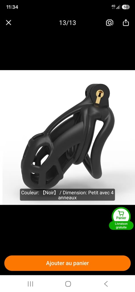 Bonjour et bon dimanche à tous et toutes. 17e jour de chasteté. Pas de tenue du