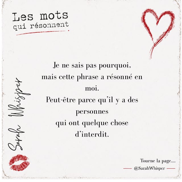 Des mots qui résonnent… ✨ Une phrase, quelques mots, et soudain l’esprit s’égare — image 3